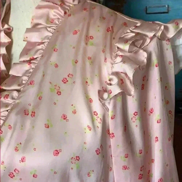 Manoush 3/4 sleeve ruffled floral blouse - Picture 5 of 12